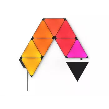 Nanoleaf Shapes Black Triangles Starter Kit (9 Paneli) 42W WiFi