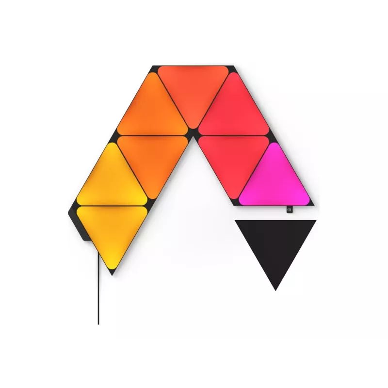 Nanoleaf Shapes Black Triangles Starter Kit (9 Paneli) 42W WiFi