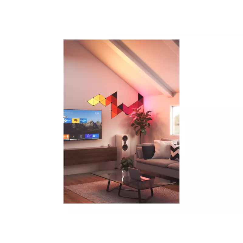 Nanoleaf Shapes Black Triangles Starter Kit (9 Paneli) 42W WiFi