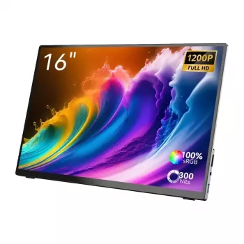 MINIX SF16T 16 inch Przenośny Monitor QHD+ IPS 2560x1600 USB-C Mini HDMI