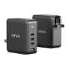 MINIX NEO-P165 GaN Wall Charger z 3x USB-C i 1x USB-A 165W