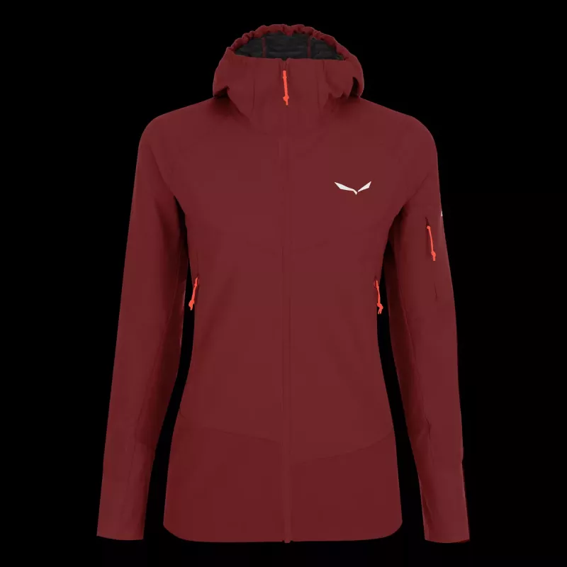 Salewa Agner Durastretch Women's Softshell Jacket Syrah