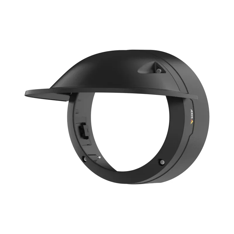 AXIS Q3819-PVE Housing – Black Outdoor Camera Enclosure with Screws and Weather Protection