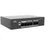 POE LANG NSW2100-6GT-POE-IN 6-Port PoE+ Switch z 4 portami PoE 10/100Mbps, 1 Gigabit uplink, 1 SFP, budżet 60W, niezarządzalny, do postawienia na biurku / montażu na ścianie