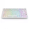 Sharkoon SGK55W SKILLER Bezprzewodowa Klawiatura Gamingowa, Układ 75%, PBT Keycaps, Biała