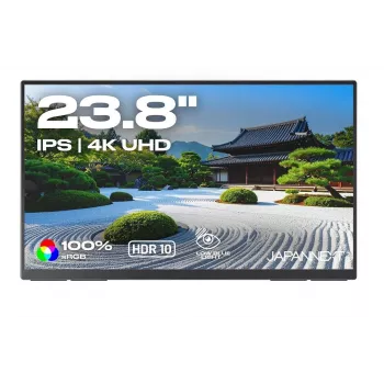 JAPANNEXT 60.5 cm (23.8 inch) JN-MD-IPS238U-C6 4K UHD IPS Monitor HDMI USB-C Czarny