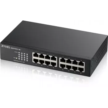 ZyXEL GS1100-16 16-Port Gigabit Unmanaged Switch V4