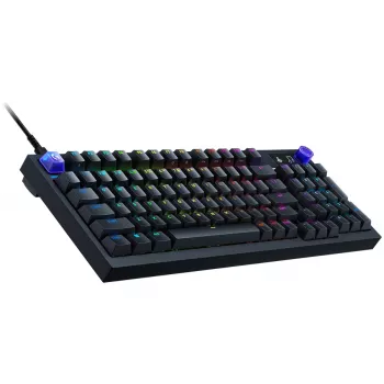 Klawiatura gamingowa Logitech G316 X 98, układ węgierski, czarna, przewodowa, Lightsync RGB