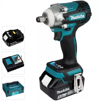 Makita DTW300TJX7 Akumulatorowy klucz udarowy 1/2 inch napęd kwadratowy z dodatkową baterią