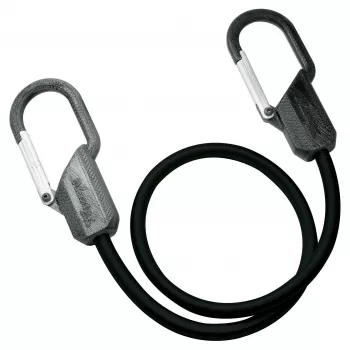 Master Lock 3205EURDAT Bungee Cord with Clip Hooks - 80 cm x 9 mm - Czarny - 1 sztuka