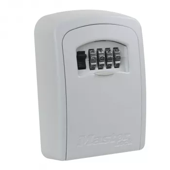 Master Lock Medium Select Access Key Safe - Wall Mounted - Metal - Grey - Combination Lock - 83 x 34 x 118 mm - 64 x 28 x 91 mm - 4 Pack