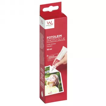 WALTHER FK050T Klej do zdjęć w tubce 50ml - Bezkwasowy, bezrozpuszczalnikowy klej dyspersyjny do zdjęć, papieru, tektury, wydruków artystycznych