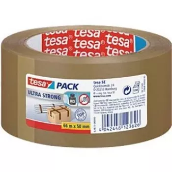 Taśma pakowa Tesa Ultra Strong 66m x 50mm brązowa PVC