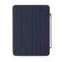 Pipetto Origami No3 Pencil Case do iPad Pro 11 M4/M5 - Ciemnoniebieski (P053-113-AF)