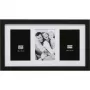 Deknudt S66KA3 Gallery 3x10x15 Wood Black z Passepartout Wieloramka na Zdjęcia