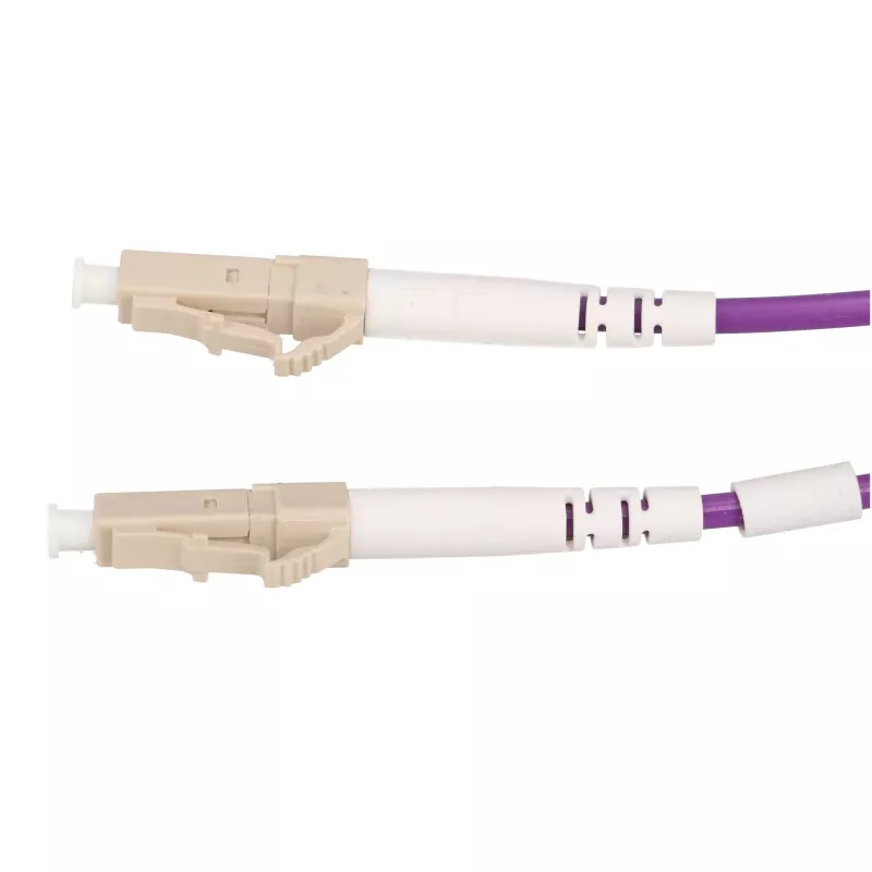 Extralink LC/UPC do LC/UPC Patchcord, Wielomodowy OM4 Duplex, 1m