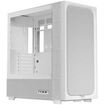 TRYX FLOVA F50 Midi-Tower, ATX, Tempered Glass - Biały