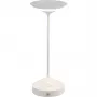AB+ by Abert Tempo Przenośna Lampa Stołowa Biała