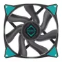 Iceberg Interactive IceGALE Xtra 140mm Black Case Fan - 500-2500 RPM - 169 CFM - 47 dB - PWM