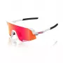 100% Speedlab Slendale - Okulary przeciwsłoneczne z soczewkami HiPER Multilayer Mirror, kolor Soft White