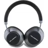 Karl Lagerfeld Saffiano Metal Logo Wireless Bluetooth On-Ear Headphone Black