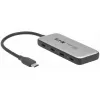 Hub USB-C 4-portowy Eaton Tripp Lite Series, USB 3.2 Gen 2 (10 Gbps) - Czarny