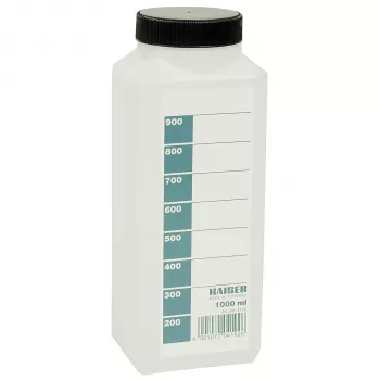 KAISER FOTOTECHNIK Butelka do przechowywania chemikaliów 1000ml Biała 4192
