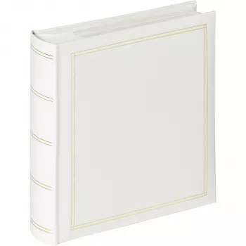 Walther Monza White 10x15 200 Photos Memo Slip-in Album ME-138-W