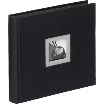 Walther Design FA-209-B Album fotograficzny oprawiony w twardą okładkę Jumbo Czarny 50 arkuszy 26x26 cm