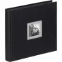 Walther Design FA-209-B Album fotograficzny oprawiony w twardą okładkę Jumbo Czarny 50 arkuszy 26x26 cm