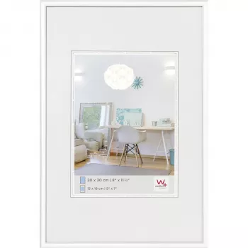 Walther Design New Lifestyle 20x30 Rama na zdjęcia Plastik Biała 13x18 cm