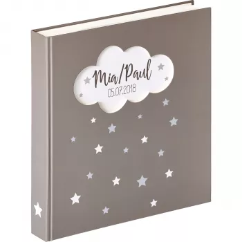 Walther Design Baby Magical Album na Zdjęcia Brązowo-Biały 50 Stron 28x31 cm UK-205