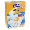 Worki do odkurzacza Swirl M 52 MicroPor Plus (4 szt.) z filtrami
