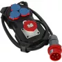 Brennenstuhl Power Station CEE 400V/16A, 3x230V/16A, 2m Kabel, IP44, 6 gniazd