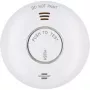 Brennenstuhl Connect WiFi RM A 3020 Smart Smoke Detector z kontrolą przez aplikację, bateryjny, 120 mm x 36 mm, biały