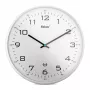 MEBUS 13080 Zegar ścienny sterowany radiowo, biały, 30 cm