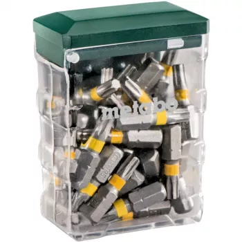 Zestaw bitów Metabo Bit-Box TX25 Security Torx, 25-częściowy (24 bity + 1 uchwyt)
