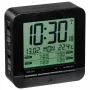 TFA 60.2536.01 Zegar sterowany radiowo - Wyświetlacz LCD, Czarny