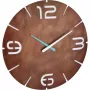 TFA Contour Zegar ścienny sterowany radiowo 35 cm Rdza/Biały
