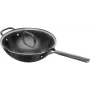 ZWILLING Milano Wok z pokrywą szklaną 30 cm, czarny