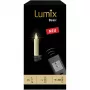 Krinner Basic Mini 10er Basis Set Girlanda Kość Słoniowa Monochromatyczny LED Zasilany Bateryjnie IP44 Dekoracja Świąteczna