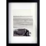 NIELSEN DESIGN Aura Ramka na zdjęcia Czarna 21x29,7 cm Drewno z passe-partout 1121000