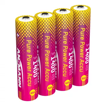 ANSMANN PurePower AAA 1400 mAh NiMH Akumulator 4 szt. (1311-0034)