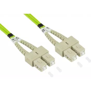 GoodConnections LW-802SC5 Fiber Optic Patch Cable 2 m LSZH OM5 SC/SC Duplex Green