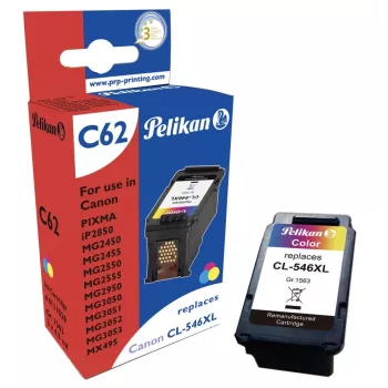 Pelikan Kompatybilny wkład atramentowy do Canon CL-546XL (Trójkolorowy, Wydajny)