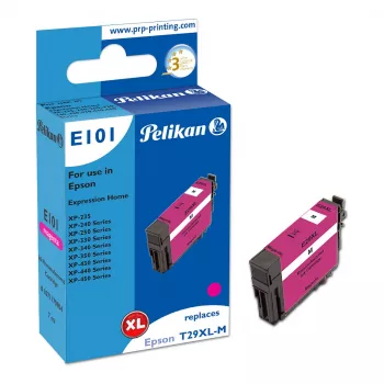Pelikan E101 Kompatybilny wkład atramentowy Magenta High Yield (XL) do Epson XP-450 XP-440 XP-430 XP-350 XP-340 XP-330 XP-250 XP-240 XP-235 - 1 szt.