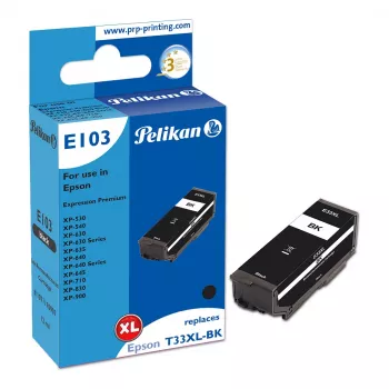 Pelikan E103 Kompatybilny wkład atramentowy Czarny High Yield do Epson XP-530 XP-540 XP-630 XP-635 XP-640 XP-645 XP-710 XP-830 XP-900