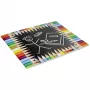 DAIBER 13317 Wieloramka - Wielokolorowa - Prostokątna - Pozioma - 130x180 mm - 4 Zdjęcia - MDF - Montaż na ścianę