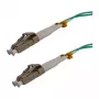 Grafenthal Optical Fibre Cable OM3 LC/UPC-LC/UPC LSZH 0.50m Aqua Blue