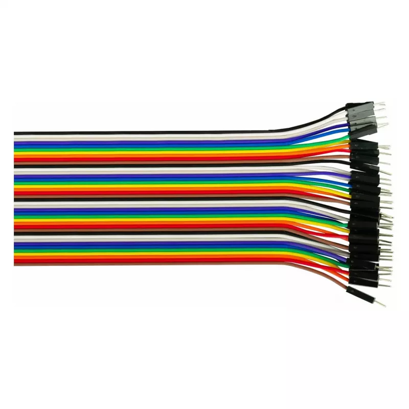 Kabelmeister Jumper Wire 40-Pin Separable Wires for Arduino Raspberry Pi etc. Male-to-Male